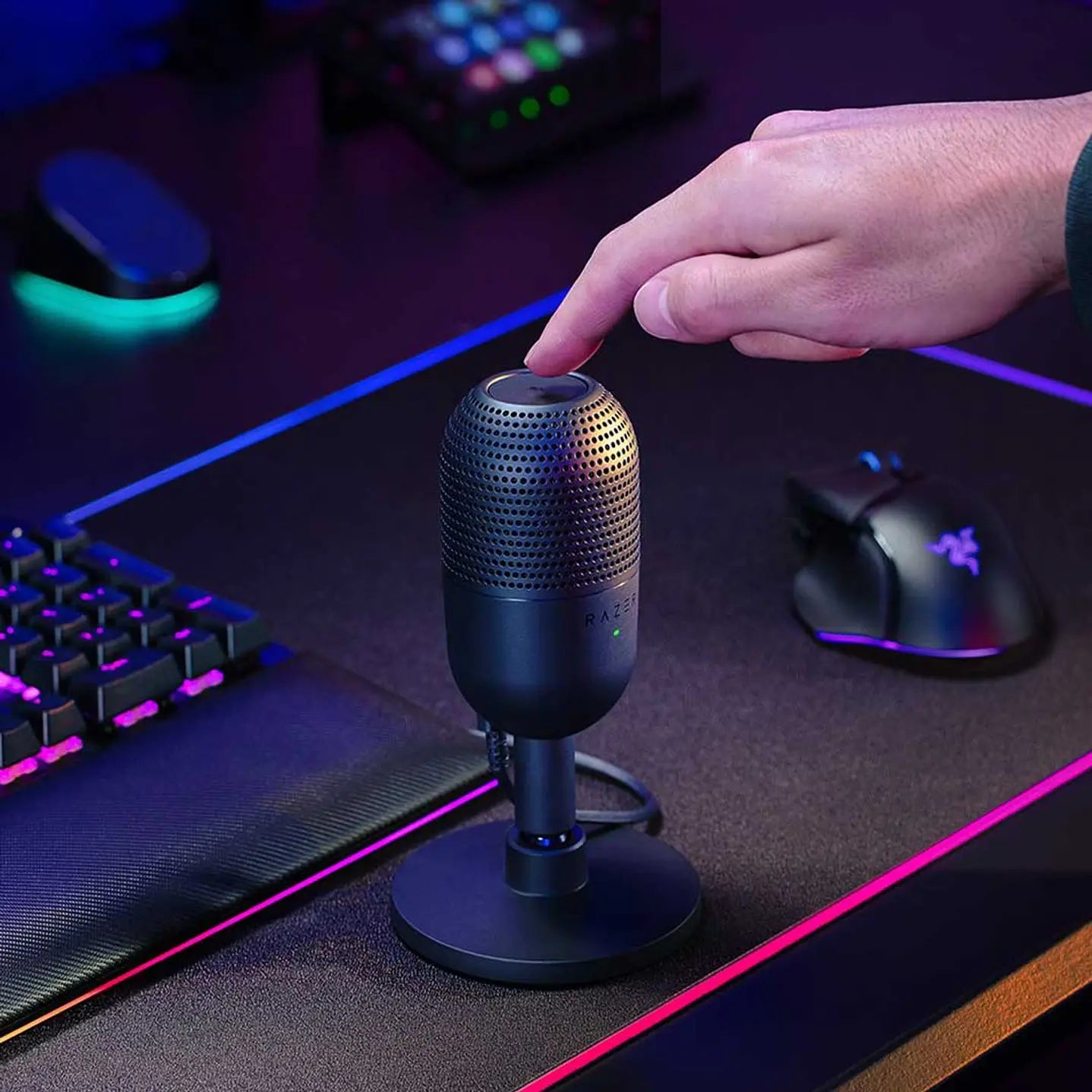 Micrófono Seiren V3 Mini Ultra USB NEGRO
