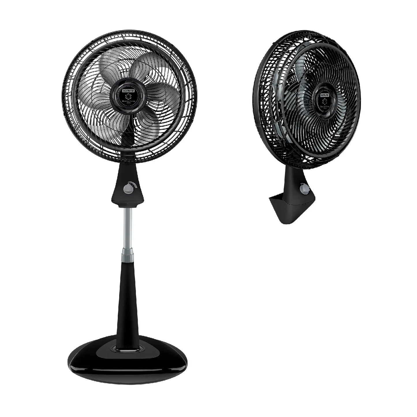 Ventilador SAMURAI Silence Force Plus 2 En 1 Negro