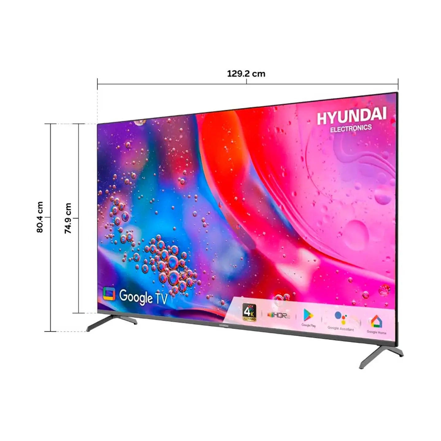 Televisor Hyundai Smart Tv Crystal UHD 4K