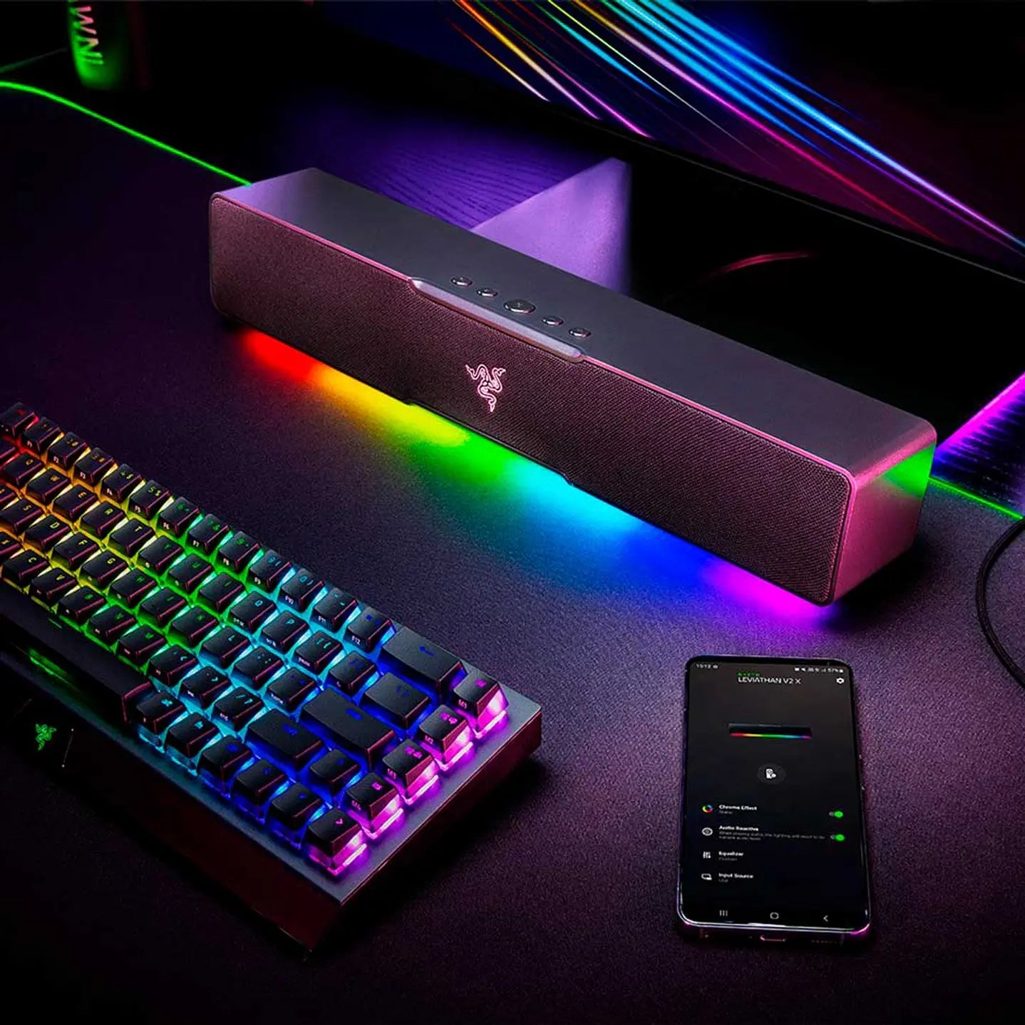 Barra de sonido Razer Leviathan V2 X