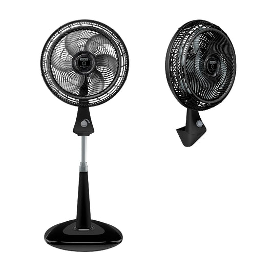 Ventilador SAMURAI Silence Force Plus 2 En 1 Negro